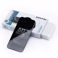 6D Pro Veason aizsargstikls (komplekts 10in1) - Samsung Galaxy A24 4G / A25 melns