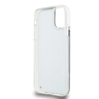 DKNY Liquid Glitter Big Logo viedtālruņa apvalks iPhone 11 / Xr - melns