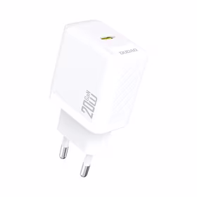 Dudao A26 PD20W GaN USB-C lādētājs – balts