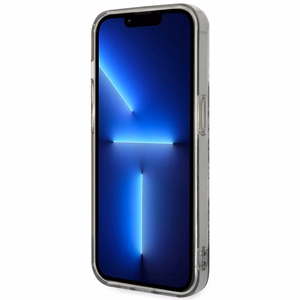 Guess GUHCP14LHGPLHG iPhone 14 Pro 6.1 pelēks / pelēks kietais viedtālruņa apvalks Porcelain Collection