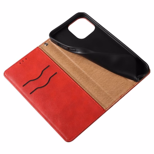 Magnet Strap Case для Samsung Galaxy S23+ флип-кошелёк мини-ремешок подставка красный