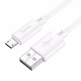 Kabelis USB A uz Micro USB Hoco 2,4A 2 m X88 balts