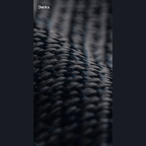 Melns Benks Magnetic Armor Air Armor Grid 600D kevlara vāciņš ar metāla rāmi (C.K.FL.AP.BK.0072), paredzēts iPhone 18 Pro / iPhone 17 Pro