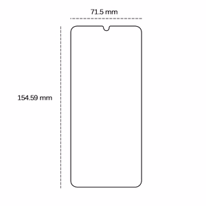 Aizsargstikls 2,5D Samsung Galaxy A25 5G