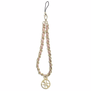 GUESS ремешок для телефона GUSTSAS4P (Chain Metal 4G Charm) розовый
