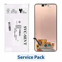 ServicePack LCD displejs priekš SAMSUNG A34 5G A346B GH82-31235A bez rāmja