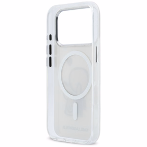 Karl Lagerfeld Karl & Choupette задняя MagSafe чехол для iPhone 17 Pro прозрачный