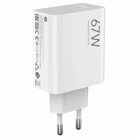XIAOMI oriģinālais lādētājs USB A QC3.0 3A 67W MDY-15-ET balts (bulk)