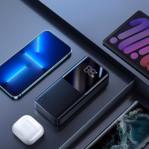 Внешний аккумулятор Joyroom (JR-QP192) 20000mAh (2xUSB; 1xUSB-C; 22.5W) чёрный