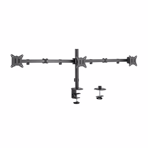 Trīs monitoru 17"-27" galda stiprinājums