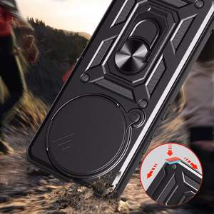 Tech-Protect CamShield Pro viedtālruņa apvalks Xiaomi Redmi Note 14 Pro+ 5G - matēta melna