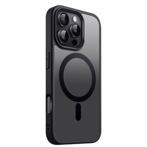 Satin Matt Mag iPhone 16 cace black
