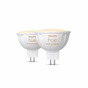 Philips Hue WA 12V MR16, 2pcs pack GU5.3 5.1 W Warm to cool white light