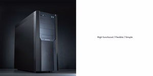 Chieftec CW-01B-OP computer case Tower melns