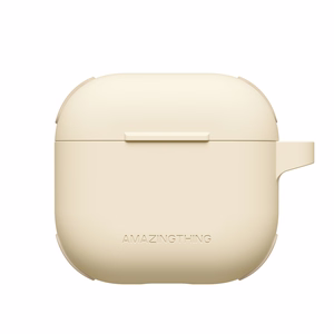 AmazingThing Omni korpuss ausu austiņām AirPods 4 – smilšains