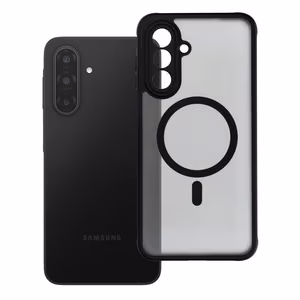 FULL MATTE MAG COVER viedtālruņa apvalks saderīgs ar MagSafe Samsung A17 melna