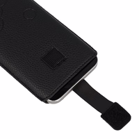 WONDER Deko viedtālruņa apvalks (izmērs L) Iphone 13 Mini/12 Mini/SE 2020/2022/7/8 melns