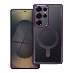 COLOR EDGE MAG COVER viedtālruņa apvalks saderīgs ar Magnētisko SAMSUNG S25 ULTRA dziļi violeta