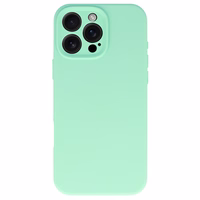 Viedtālruņa apvalks Silicone Lite Case iPhone 16 Pro Max menta zaļš