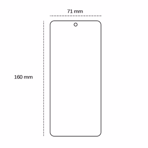 Aizsargstikls 2,5D Xiaomi Redmi 12 4G