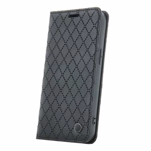 Smart Caro viedtālruņa apvalks Motorola Edge 40 Neo melns
