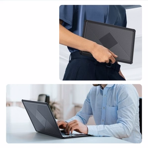 Klēpjdatora maciņš Dux Ducis LCGH Apple MacBook Air 13.6 (2022/2024/2025) melns