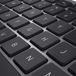 DELL KM7120W tastatūra RF bezvadu + Bluetooth QWERTY US International pelēka, titāna