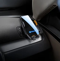 Forcell F-GRIP HS6 automašīnas turētājs ar bezvadu lādētāju, stiprināms pie stikla un gaisa ventilācijas režģa, melns