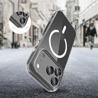 Tech-Protect Flexair Hybrid CC MagSafe maciņš iPhone 17 Pro caurspīdīgs