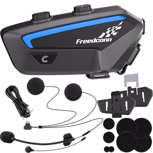 FREEDCONN FX motocikla interkomss melns