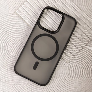 Viedtālruņa apvalks (m) Frozen magnētiskais iPhone 11 - melnais (m)