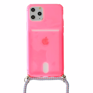 Siksniņa Fluo apvalks Iphone 11 Pro Rozā