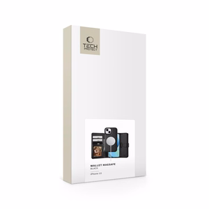 Tech-Protect Wallet MagSafe apvalks iPhone 13 - melns