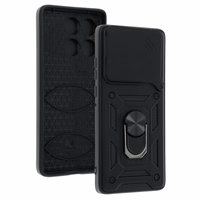 Slide Camera Armor viedtālruņa apvalks Motorola Edge 60 5G, melns