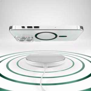 Etteri Krāsains Magnētiskais viedtālruņa apvalks iPhone 12 / 12 Pro 6,1" melns