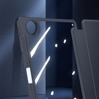 Dux Ducis Toby viedtālruņa apvalks Huawei MatePad Pro 11'' (2022) apvalks ar S Pen pildspalvas gudro statīvu melns
