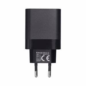 BLUE STAR ceļojumu lādētājs Type C + kabelis Type C uz Type C PD QC4.0 3A 45W TFB-TC-45WPD melns