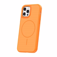 Frame Thin Mag maciņš for iPhone 12 / 12 Pro 6,1" oranžs