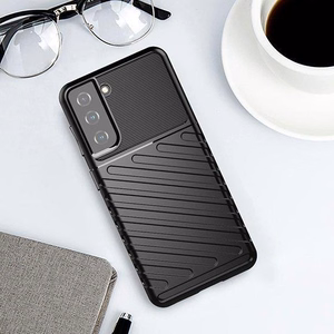 Thunder Case чехол для Samsung Galaxy S23+ силиконовый бронированный чехол чёрный