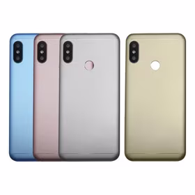 Aizmugurējais vāciņš Saderīgs ar Xiaomi A2 Lite / Redmi 6 Pro Melns HQ