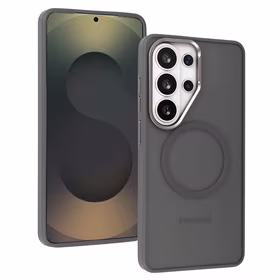 Liavec Soft Maciņš Metal Frame for Samsung Galaxy S26 Ultra pelēks