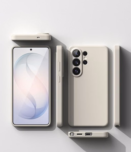 Ringke Silikona MagSafe Maciņš for Samsung Galaxy S26 Ultra - bēšs
