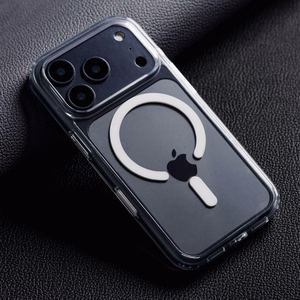 Maciņš priekš iPhone 15 PRO MAX Forcell F-Protect Clear Hybrid Premium saderīgs ar Magsafe caurspīdīgs