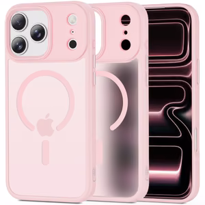 Tech-Protect MagMat MagSafe Чехол для iPhone 17 Pro - розовый