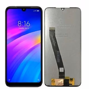 LCD displejs saderīgs ar Xiaomi Redmi 7 melns HQ