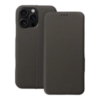 FOLIO Side Magnet viedtālruņa apvalks (m) saderīgs ar IPHONE 16 PRO MAX - brūns