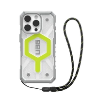 UAG Pathfinder caurspīdīgs Magnētiskais komplekts ar siksniņu iPhone 16 Pro - zaļš