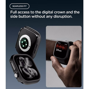 Spigen Thin Fit vāciņš modelim Apple Watch 42 mm – melns