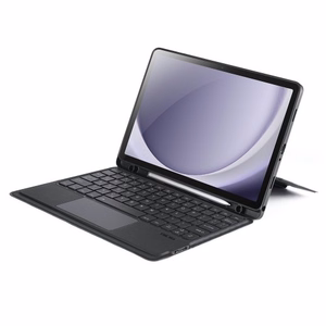 Dux Ducis "DK Series" Bezvadu klaviatūra Samsung X210 / X216 / X218 Tab A9 Plus 11 Melna