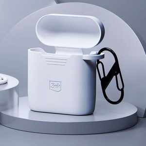 Силиконовый чехол 3mk для AirPods 2 - белый